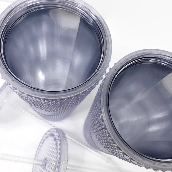 SOLDStarbucks Holiday 2019 Set of2PlatinumTumblers - Picture 3 of 5